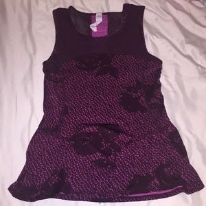 Peplum Athletic Top